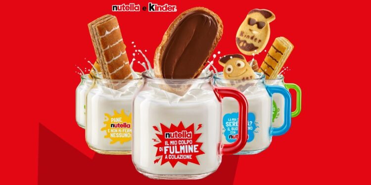 Tazze Nutella 2025: come vincere 200 set da 4 mug del “buonumore”
