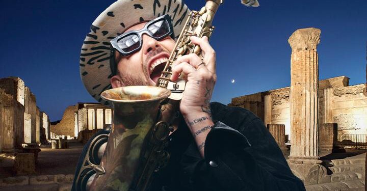 Jimmy Sax torna in Italia: concerto negli scavi di Pompei