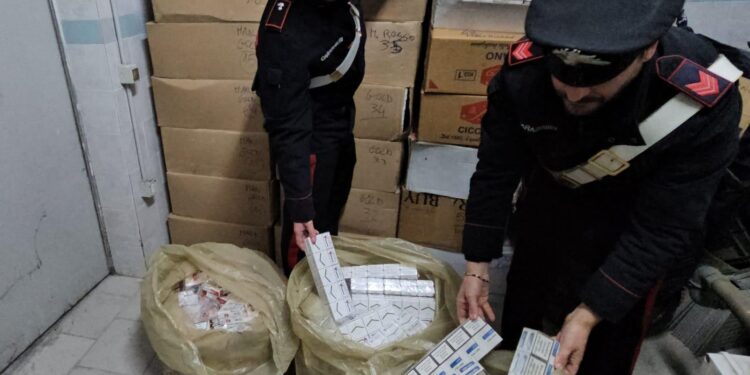 Massa di Somma: sequestrati sei quintali di sigarette di contrabbando, in manette marito e moglie