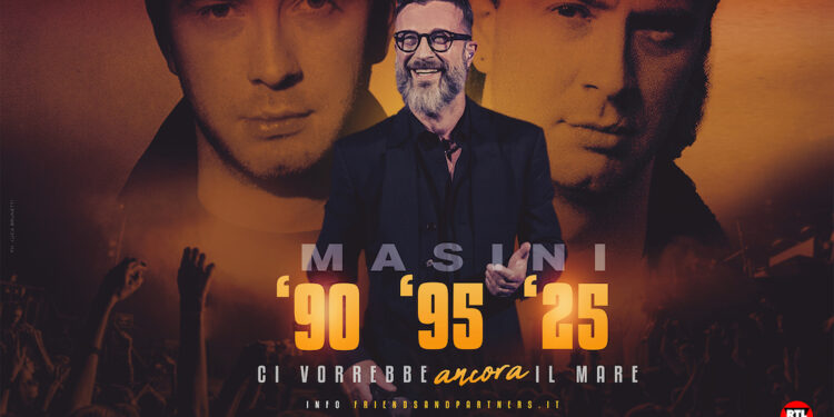 Marco Masini torna a esibirsi a Napoli, il 2 dicembre al teatro Augusteo