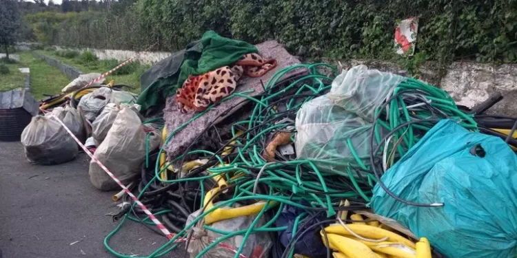 “RipuliAmo i boschi del Vesuvio”: volontari rimuovono 15 quintali di rifiuti