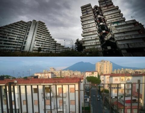 Rione De Gasperi di Ponticelli e Vele di Scampia: due simboli del degrado urbano a confronto
