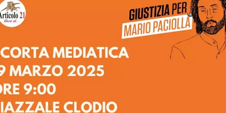Appello genitori Mario Paciolla: ‘scorta mediatica per udienza’