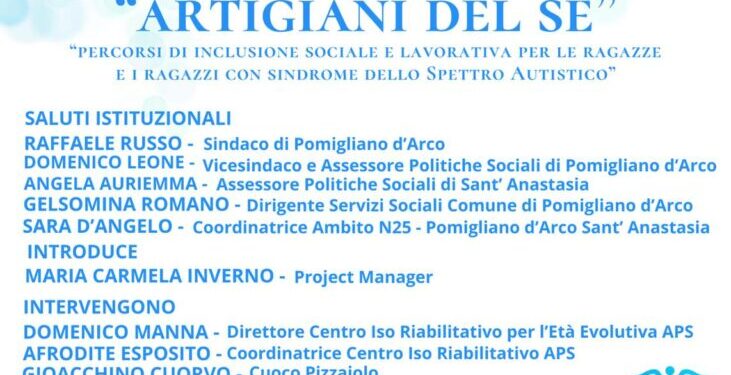 “Artigiani del sé”, percorso di inclusione al lavoro per giovani con autismo e sindrome di down
