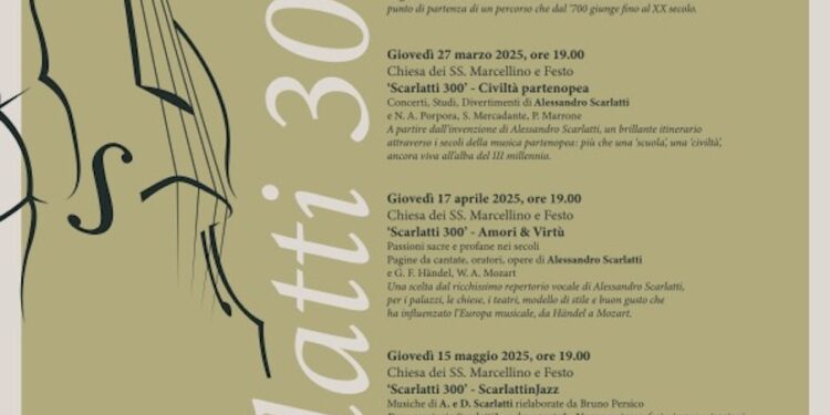 Nuova Orchestra Scarlatti: via la rassegna “Scarlatti 300”, edizione 2025 dei “Concerti per Federico”
