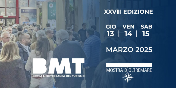Dal 13 al 15 marzo, alla Mostra D’Oltremare, inaugurazione della XXVIII Borsa Mediterranea del Turismo