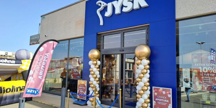 JYSK inaugura il 14 marzo uno store a Benevento, 5° in Campania, 99° in Italia e assume