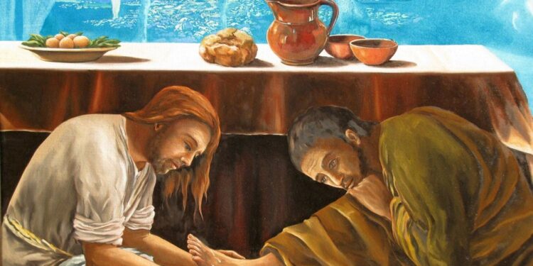 La lavanda dei piedi: il gesto di umiltà simbolo del Giovedì Santo