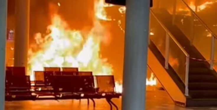 Barra, incendio nello stabilimento ospedaliero dell’ASL Napoli 1 Centro