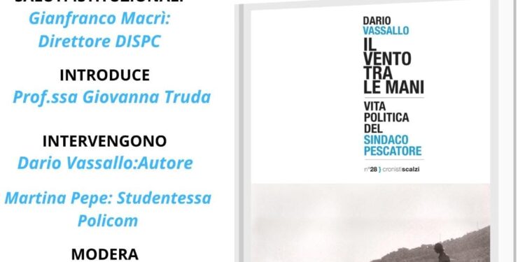 Fondazione Vassallo: “La storia di Angelo Vassallo all’Università degli studi di Salerno”