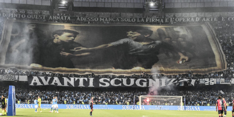 Festa allo Stadio Maradona: Napoli celebra il tricolore nel suo tempio del calcio