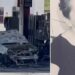 Donna si toglie la vita dandosi fuoco al distributore di benzina