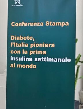 Diabete, Italia pioniera in UE con prima insulina settimanale al mondo