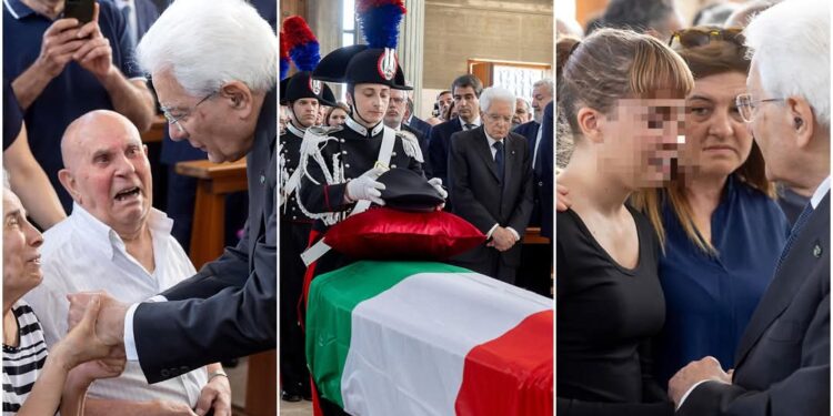 L’Italia piange il brigadiere Carlo Legrottaglie: commozione e onori ai funerali di Ostuni