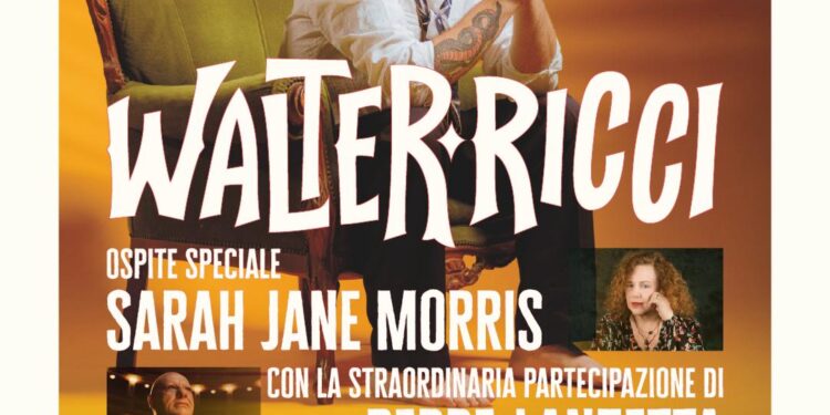 5 luglio, Walter Ricci in concerto all’Ex Base Nato: special guest Sara Jane Morris e Peppe Lanzetta 