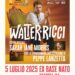 5 luglio, Walter Ricci in concerto all’Ex Base Nato: special guest Sara Jane Morris e Peppe Lanzetta 