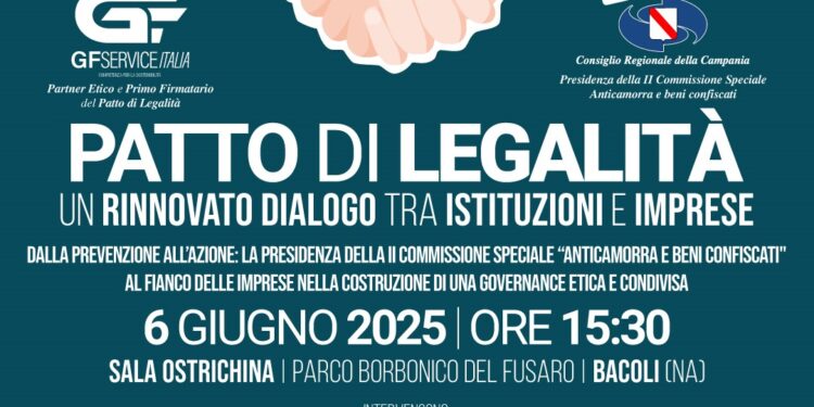 Regione Campania, a Bacoli la firma del primo Patto di legalità pubblico-impresa
