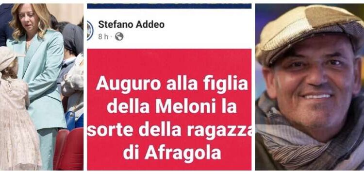 Minacce alla figlia di Giorgia Meloni: identificato il docente autore del post 