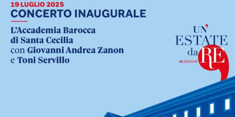 Toni Servillo e Le Quattro Stagioni di Vivaldi inaugurano “Un’Estate da Re” alla Reggia di Caserta