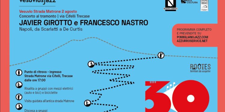 Pomigliano Jazz, due eventi nel Parco Nazionale del Vesuvio