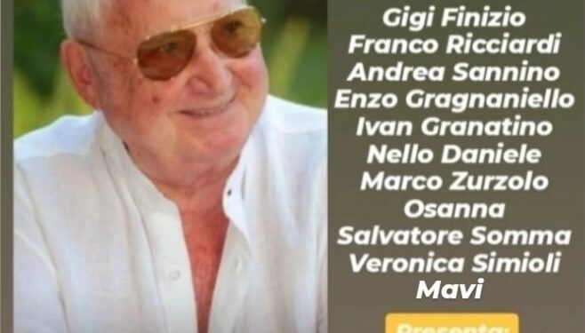Pino Mauro festeggia 70 anni di carriera: serata-tributo a Villaricca