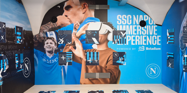 La SSC Napoli inaugura la sua prima Immersive Experience nel nuovo store ufficiale