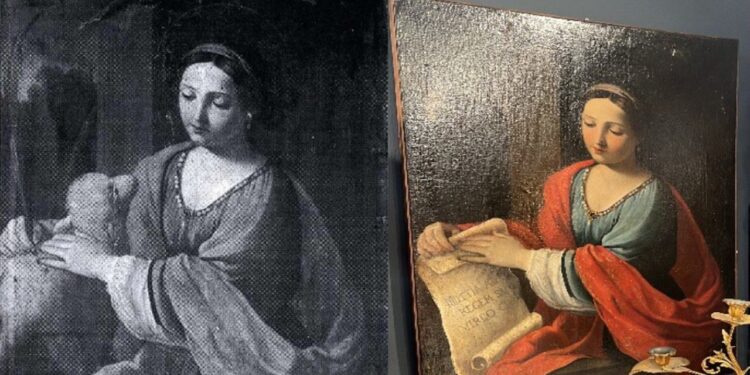 I Carabinieri restituiscono alla comunità di Sulmona un dipinto trafugato 20 anni fa