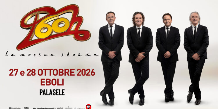 Pooh: nel 2026 il grande ritorno live per il sessantennale della band, doppia data al PalaSele