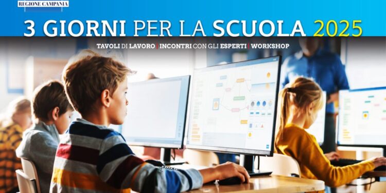 Dal 7 al 9 novembre, a Città della scienza, la XXIV edizione di “3 Giorni per la Scuola”