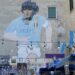 Blitz al murale di Maradona: sequestro di chioschi, gadget e attività commerciali