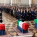 Funerali di Stato per i tre carabinieri morti durante lo sgombero