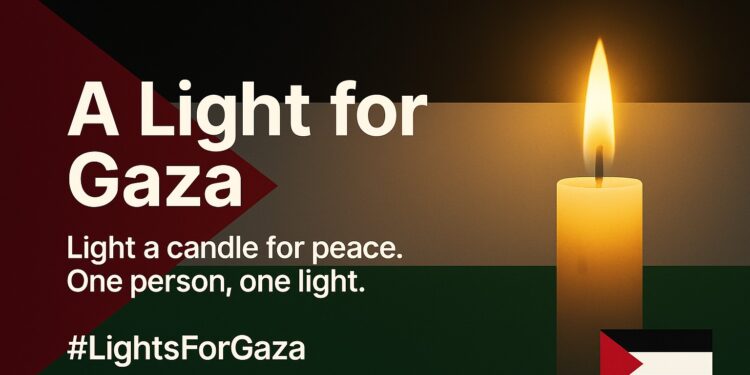 Parte da Napoli la fiaccolata digitale per Gaza