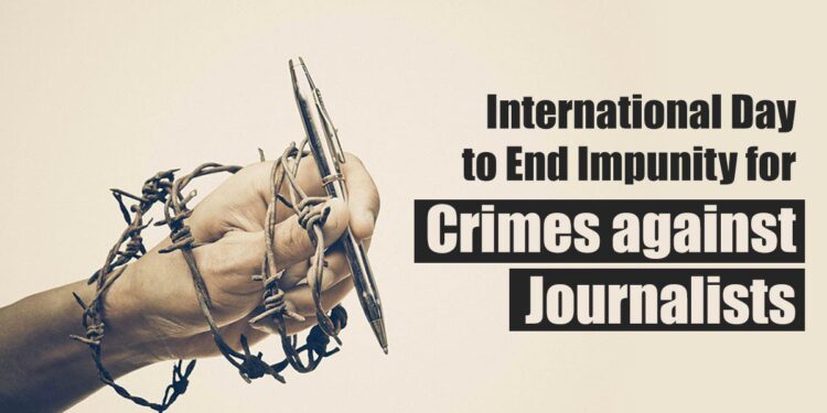 International day to end impunity for crimes against journalists 2025. la situazione della stampa a Napoli e in Campania
