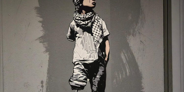 World Children’s Day: “Shame on You”, l’ultima opera della street artist Laika