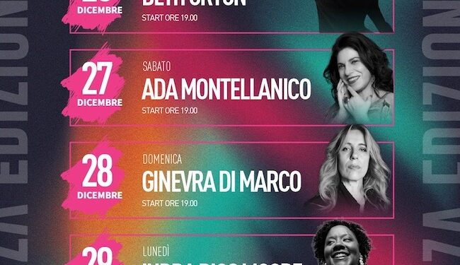 “Racconti al femminile”: quattro serate di musica gratuita dedicate alla creatività delle donne