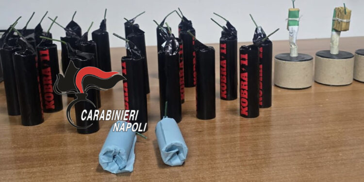 Cercola: botti illegali in auto con due bimbi di 2 e 10 anni: genitori arrestati dai carabinieri