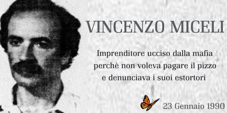 23 gennaio 1990: l’omicidio di Vincenzo Miceli, l’imprenditore che non si piegò al pizzo