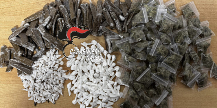 Poggioreale: sequestro di droga dei carabinieri nel rione Connolo