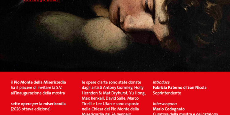 Sette opere di artisti internazionali ispirate al tema della “misericordia” entrano nella collezione del Pio Monte