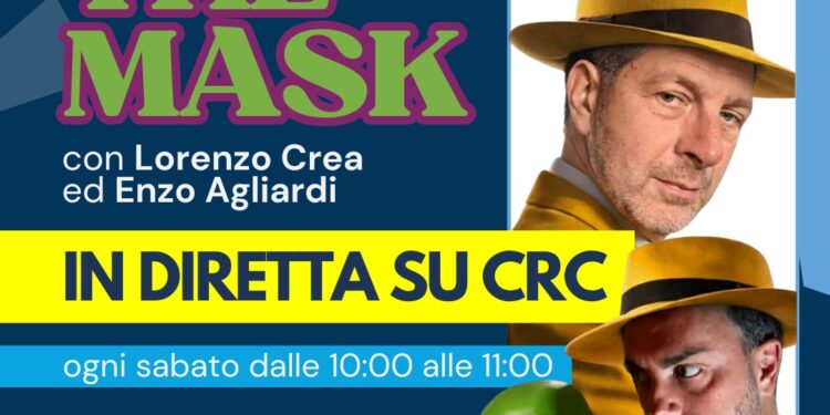 “The Mask” su CRC: al via sabato 7 febbraio il nuovo talk show condotto da Lorenzo Crea ed Enzo Agliardi