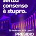 Violenza sessuale, “Senza consenso è stupro”: domenica 15 febbraio presidio in Piazza Plebiscito