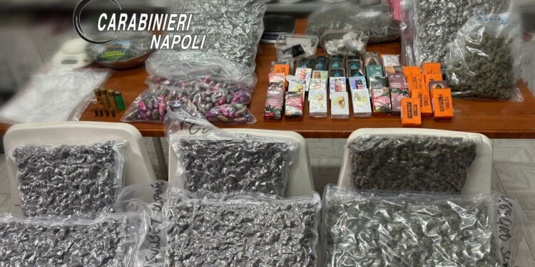 Brusciano, maxi sequestro di droga nei casermoni della “219”: 21 chili tra marijuana e hashish