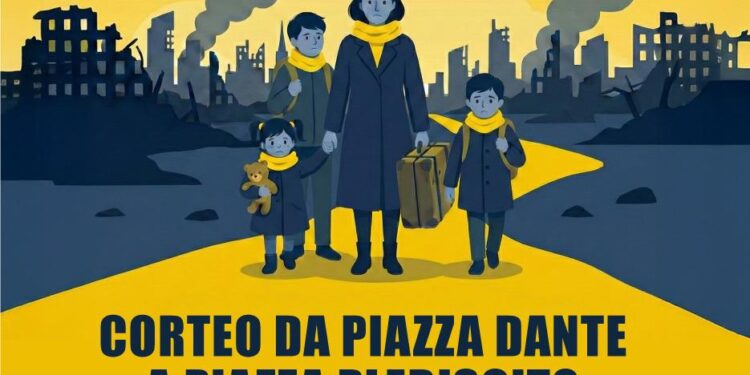 A Napoli, domenica 22 febbraio, il corteo “sostengo all’Ucraina”