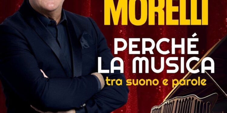 Mercoledì 8 e giovedì 9 aprile, al teatro Politeama di Napoli, Carlo Morelli sul rapporto tra Musica e Uomo