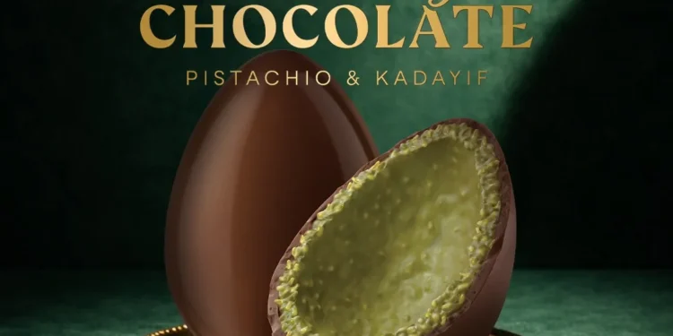 A Marcianise, Lindt lancia Uovo “Dubai Style Chocolate Limited Edition”