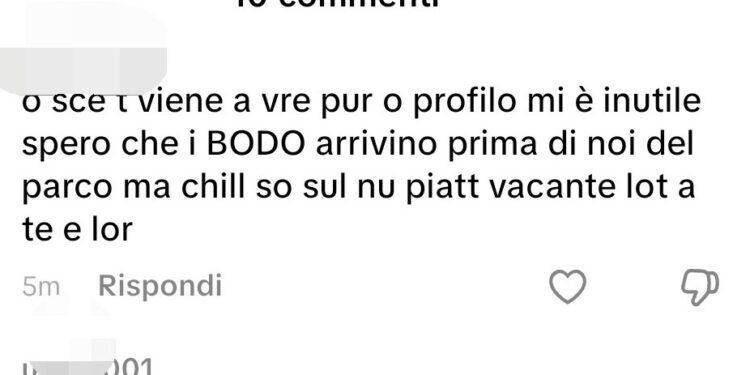 “Spero che i bodo arrivino prima di noi del Parco”: minacce sui social al ragazzi del “gruppo di Volla”
