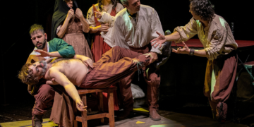 Domenica 12 aprile, al teatro Acacia di Napoli: Michelangelo da Caravaggio – A Rebel Rock Musical