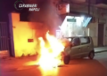 Grumo Nevano: Uomo si addormenta nell’auto che prende fuoco. Salvatore dai carabinieri
