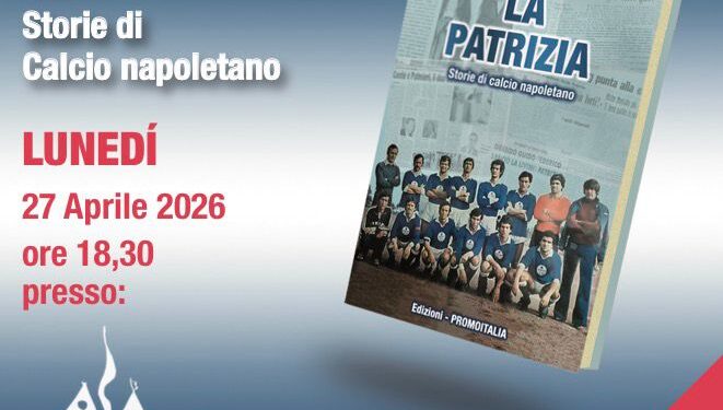 “La Patrizia”: lunedì 27 aprile presentazione del nuovo libro di Italo Palmieri