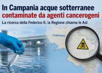 Campania, acque sotterranee contaminate da sostanze cancerogene: scatta l’allerta sanitaria